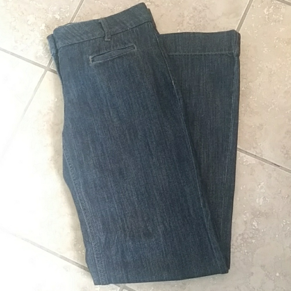 CABI JEANS REGULAR WASH SZ 8